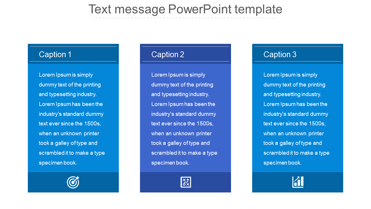 Free - Text Message PowerPoint Template and Google Slides Themes